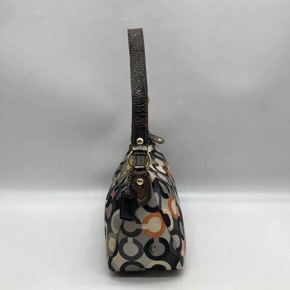 Coach Multicolor Sateen Madison Graphic OP Art Mini Bag 41997 - Picture 3 of 11